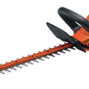 BLACK+DECKER 20V MAX Cordless Hedge Trimmer, 22 Inch Steel Blade, Reduced Vibration, Battery and Charger Included (LHT2220)