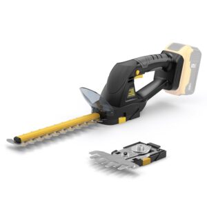 Hedge Trimmer Cordless for DEWALT 20V MAX Battery, 1500RPM Grass Trimmer Electric Hedge Trimmer, 2 in 1 Design for Yard, Garden, Lawn Care(Battery Not Included) (Black)