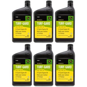 John Deere Turf-Gard SAE 10W-30 Oil Quarts - TY22029 (QTY OF 6)