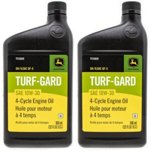 John Deere Turf-Gard SAE 10W-30 Oil TWO Quarts - TY22029