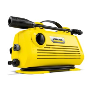 Kärcher Pressure Washer K 2 Horizontal, Vario Power Spray Wand - for Cars, Decks, Driveways, Siding, Patios, max. 2000 PSI 1.45 max. GPM