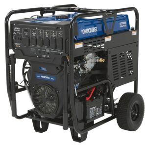 Powerhorse Portable Generator - 27000 Watts, Dual Fuel, Electric Start, CO Monitor & Shutoff