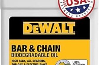 DEWALT — Biodegradable Bar & Chain Oil: The 9/10 Eco Lube