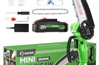Saker Mini Chainsaw Cordless: Tiny Saw, BIG Bite