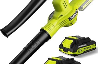 Leaf Blower Cordless - 21V Powerful Electric Leaf Blower: Small, Light — Surprisingly Mighty