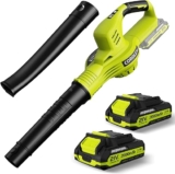 Leaf Blower Cordless – 21V Powerful Electric Leaf Blower: Small, Light — Surprisingly Mighty